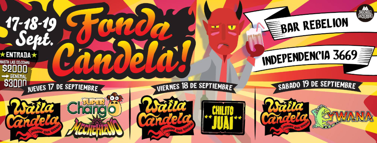 SuperChango en La Fonda Candela