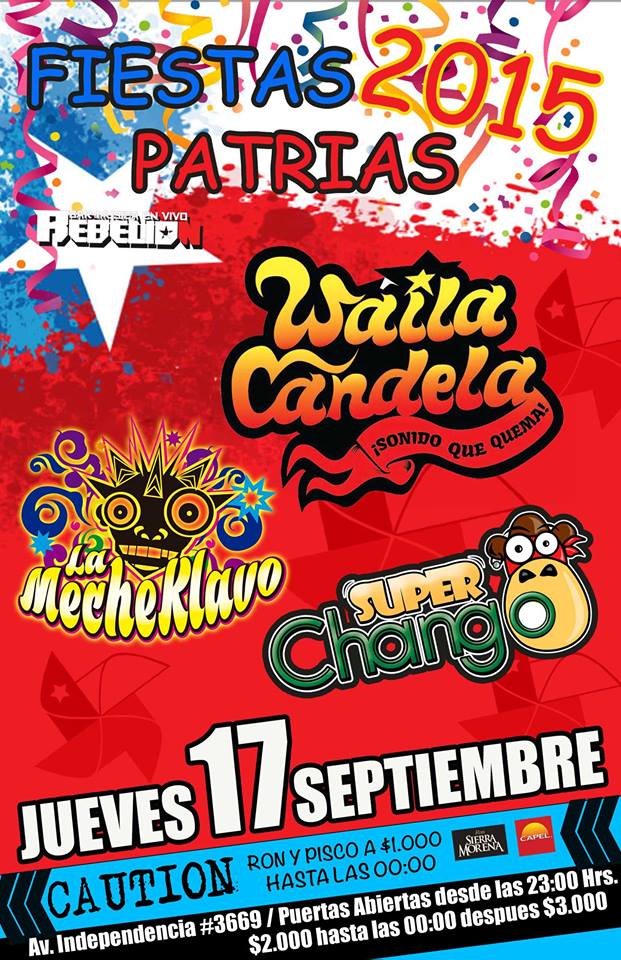 SuperChango en La Fonda Candela